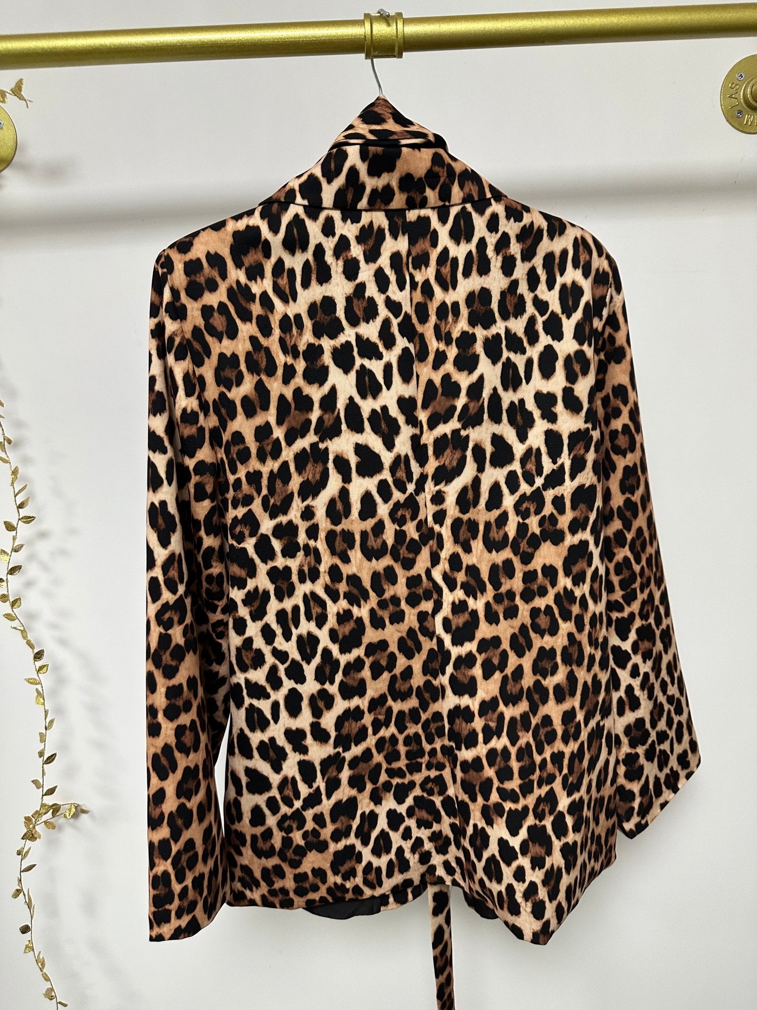 NINI leopárd / ocelot / párduc mintás blézer - BELADY