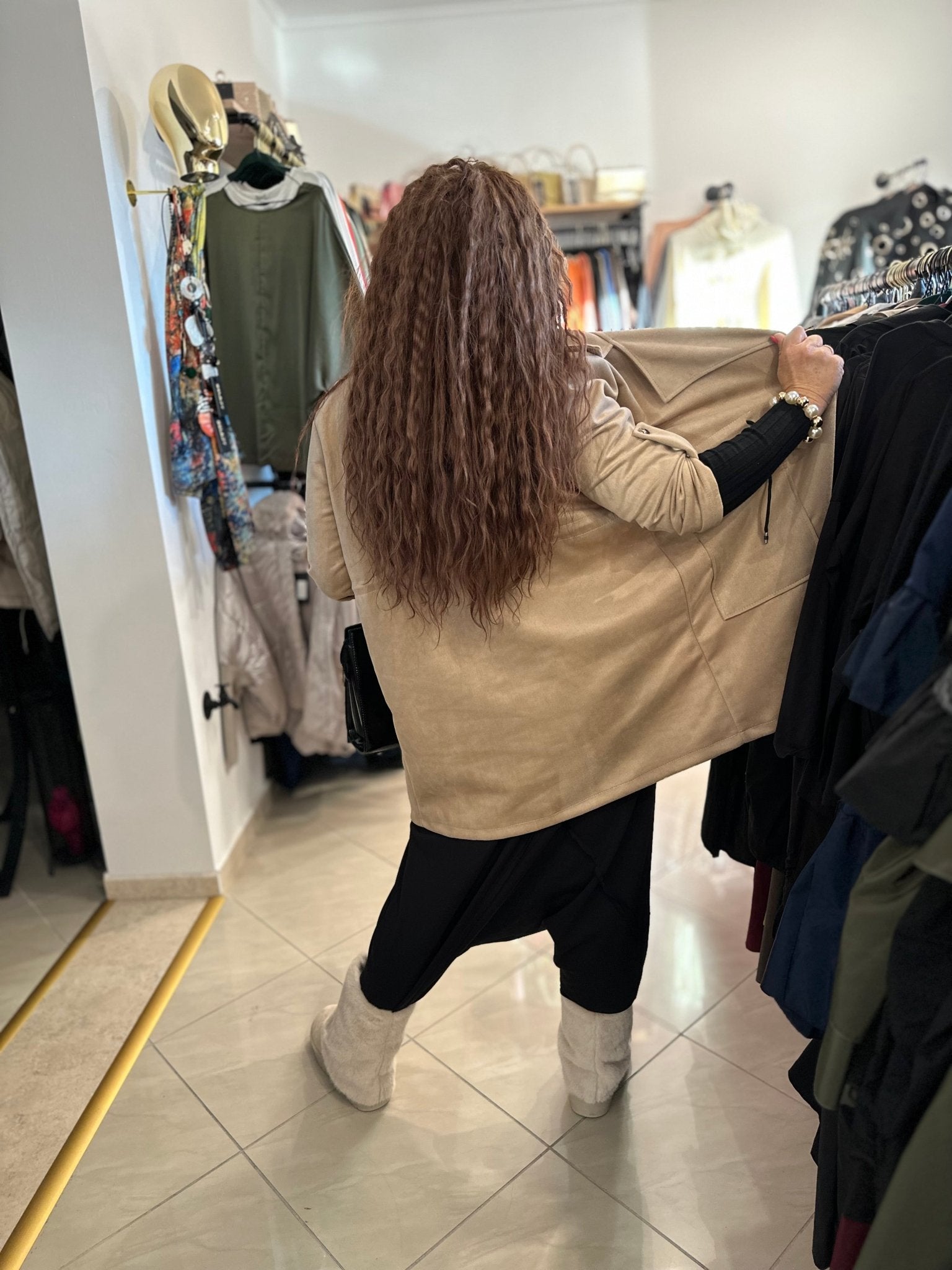 NORA bézs őszi kabát - BELADY