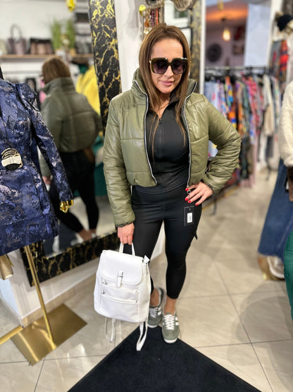 OLGA fekete edzős, sport melegítő kétrészes szett - BELADY