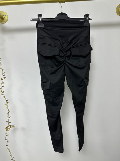 OLGA fekete edzős, sport melegítő kétrészes szett - BELADY