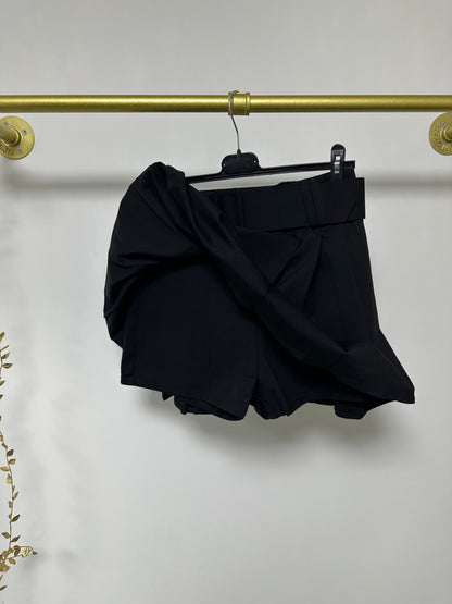 RIMINI fekete mini szoknya nadrág övvel - BELADY