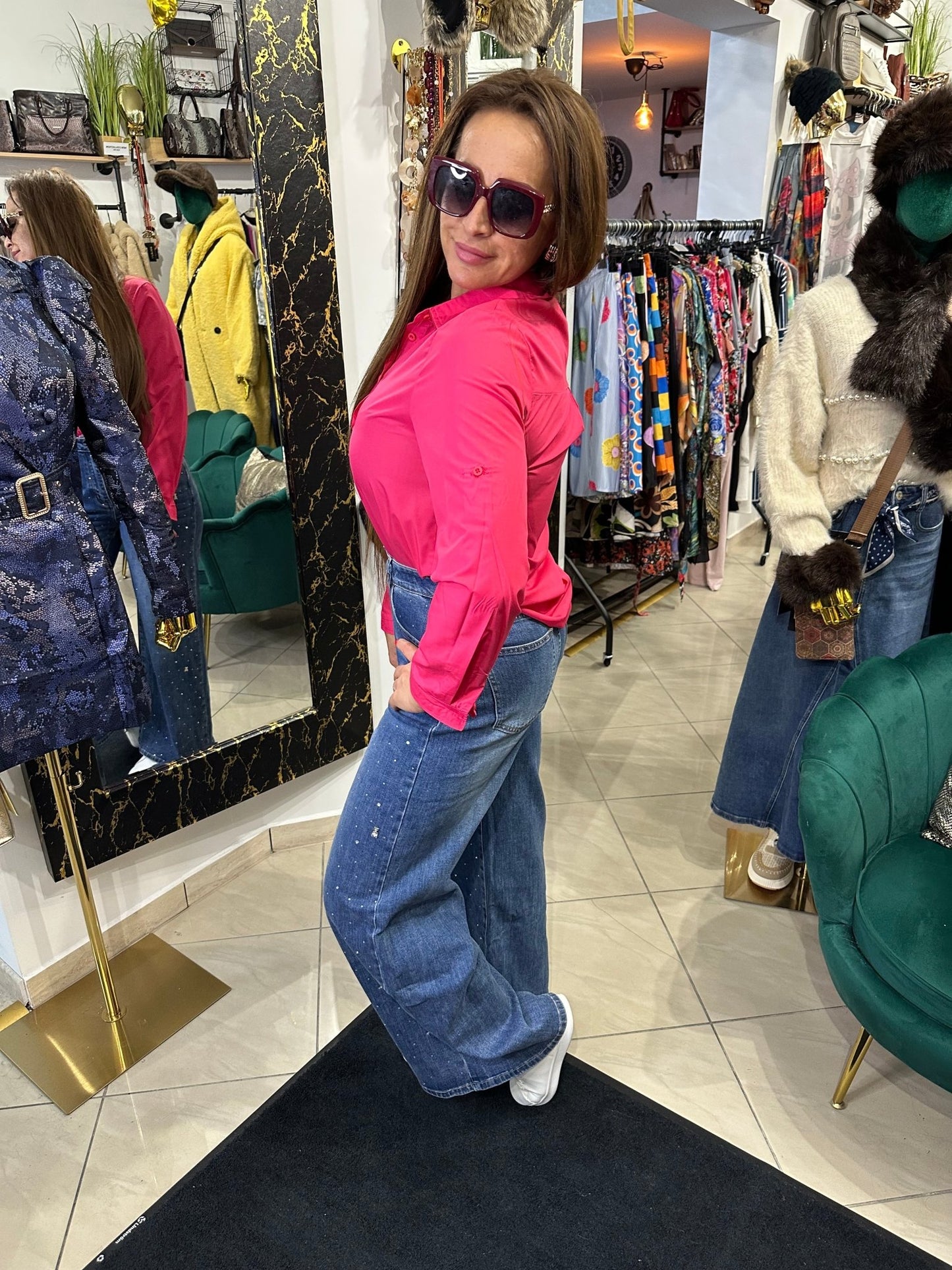 ROZINA pink ing / felső - BELADY