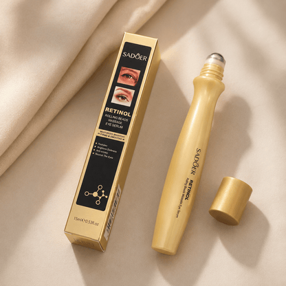SADOER Retinol Roll-On Szemkörnyékápoló Szérum – 15 ml - BELADY