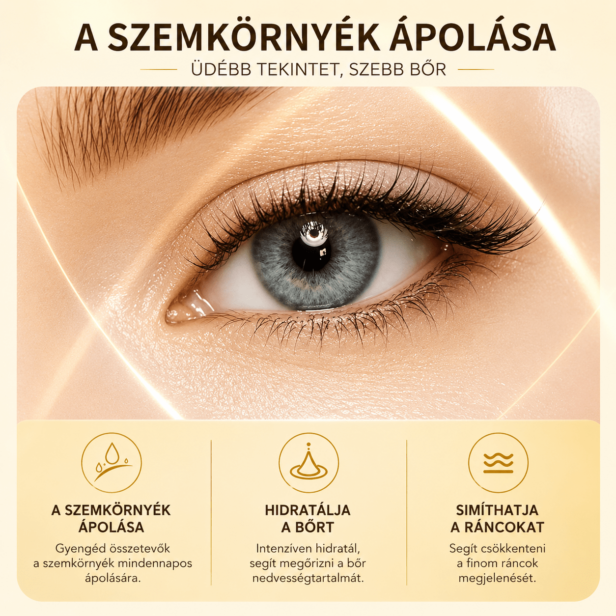 SADOER Retinol Roll-On Szemkörnyékápoló Szérum – 15 ml - BELADY