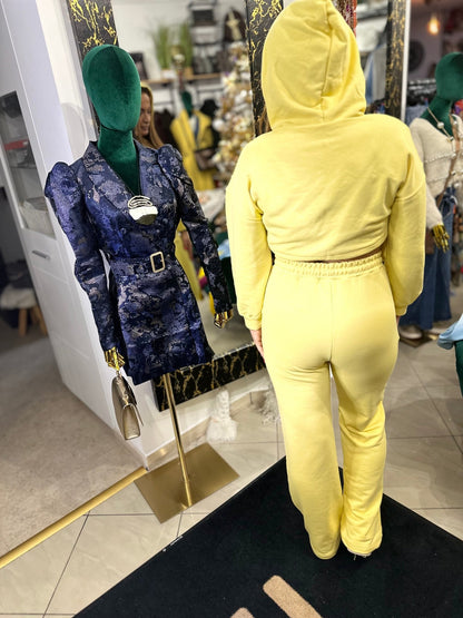 TIMI sárga színű bő szárú melegítő szett - BELADY