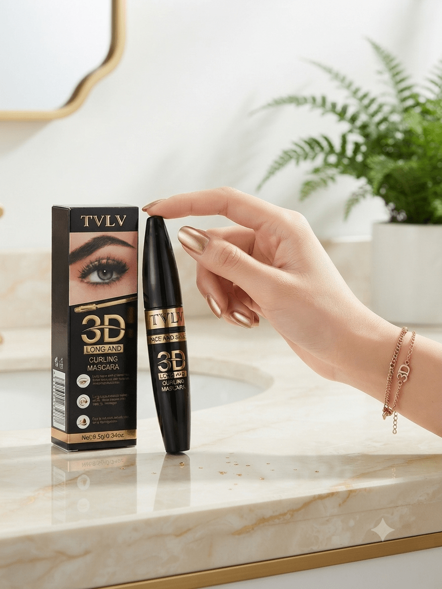 TVLV 3D Long and Curling Mascara – Hosszabbító és dúsító szempillaspirál - BELADY